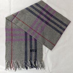 Burberry Nova Check 100% Cashmere Scarf – Unisex Classic Check – Luxury & Warmth